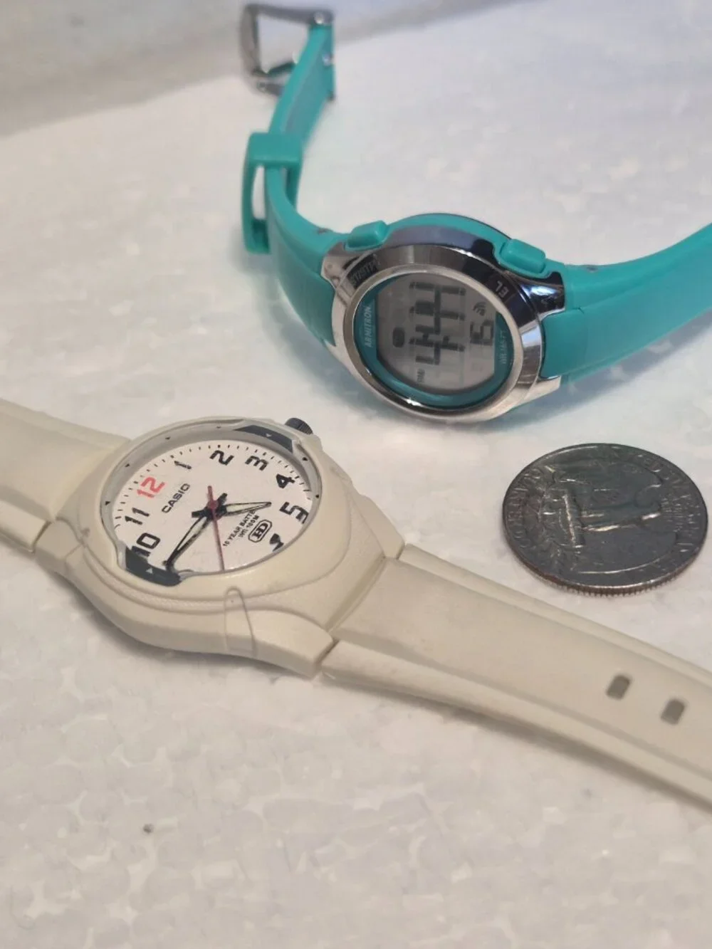 Casio and Armitron set.